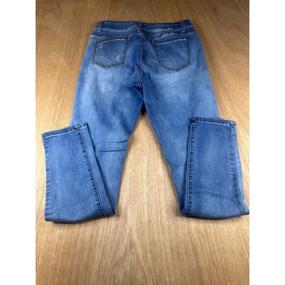 Hammer Jeans Distressed Skinny Denim Blue Women’s Size 13 - Picture 3 of 6